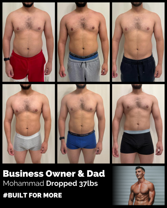 🔥 Mohammad Dropped 37lbs in 9 Months—While Running a Business & Raising a Newborn! 🔥