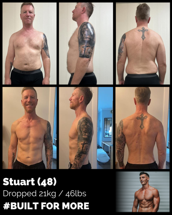 Monday Motivation - STUART 🔥 21KG DOWN AND STRONGER AT 48 THAN HIS ENTIRE 30s 🚨 