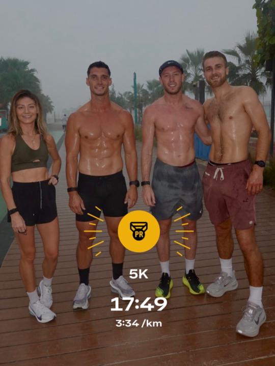 🚨 5km PB 17min 49sec 🚨