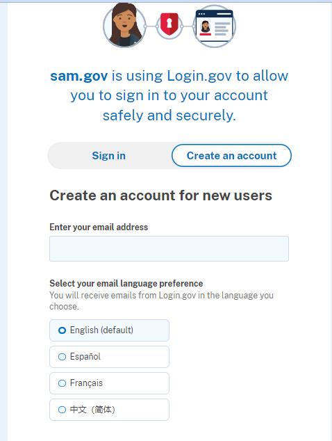 SAM ACCOUNT IN PROGESS