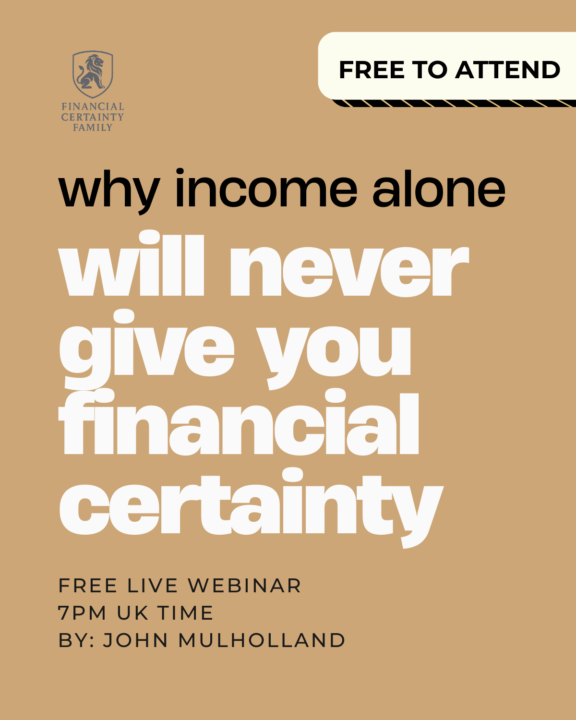 If your income stopped tomorrow, what would still support you?