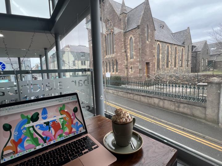 Where is your favourite place to be creative?