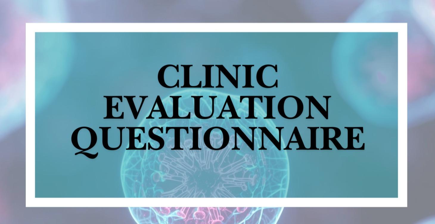 Stem Cell Clinic Evaluation Questionnaire