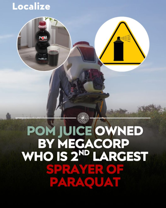You’ve probably seen this before: POM Pomegranate Juice.