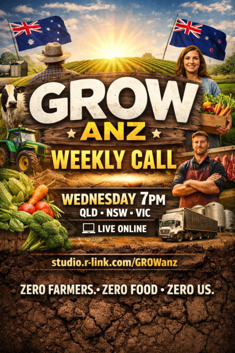 🌾 GROW ANZ WEEKLY CALL IS ON THIS WEEK 🇦🇺🇳🇿