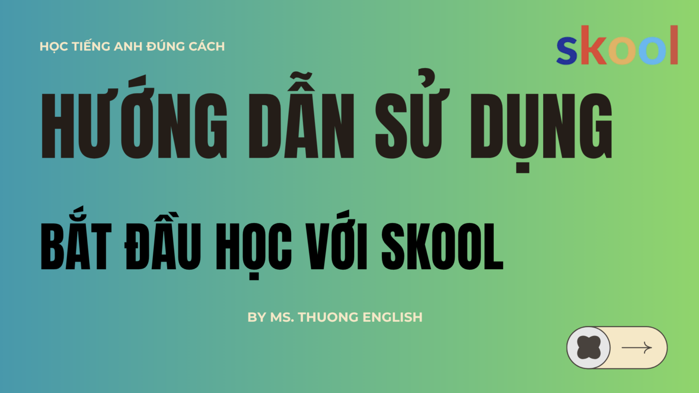 Learn English the right way