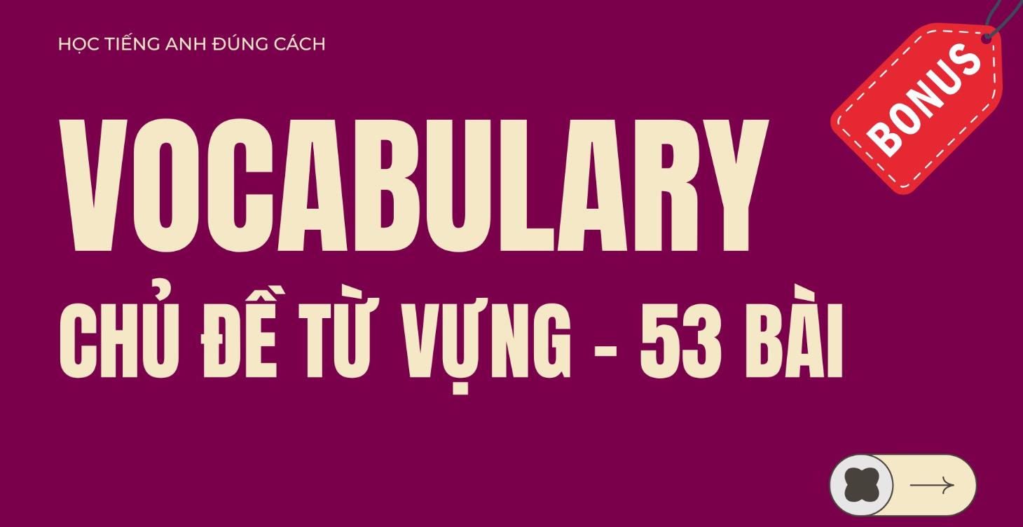 Từ vựng theo chủ đề