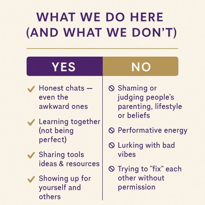 What We Do Here (And What We Don’t)