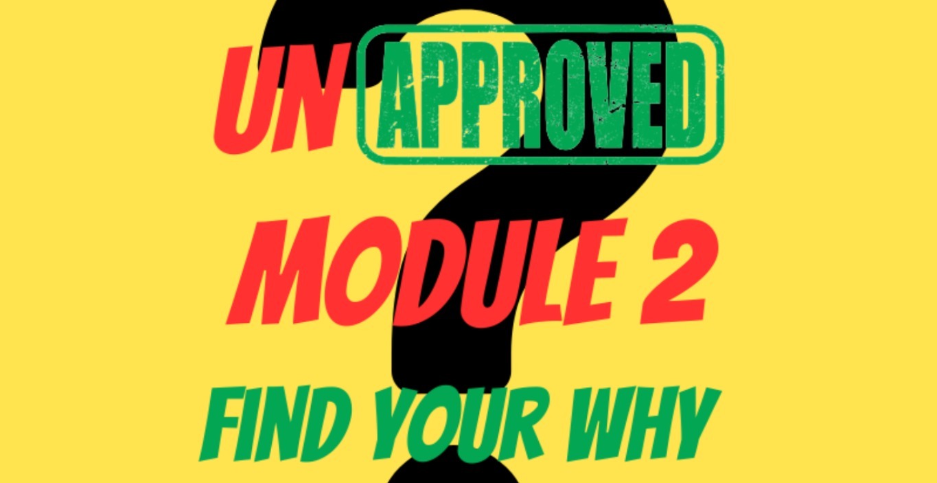 Module 2: Find Your WHY.