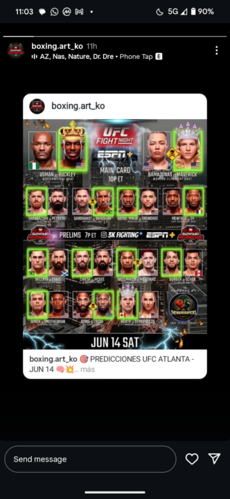 UFC picks 