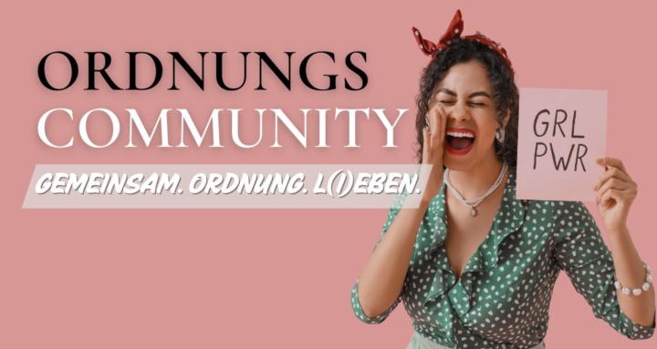 ✨Ordnungscommunity für Frauen