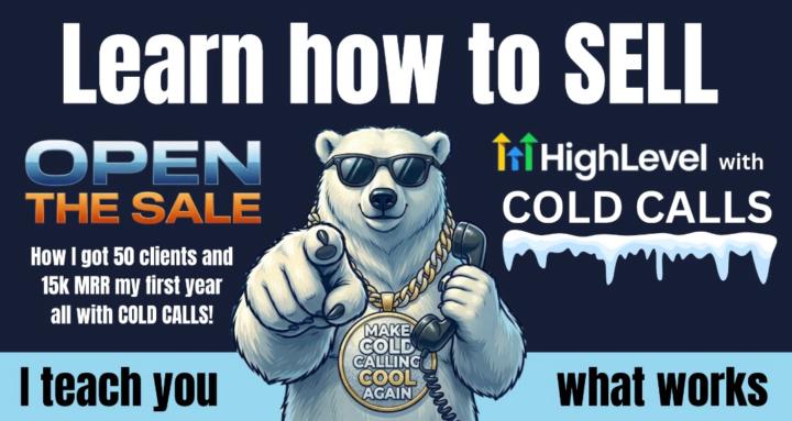 Open The Sale (Sell GHL!)
