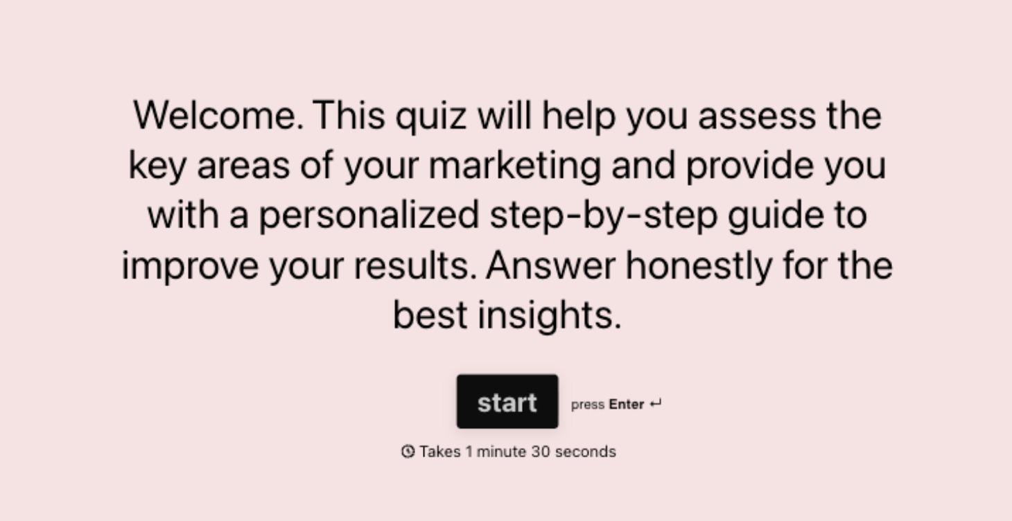 The Content and brand QUIZ