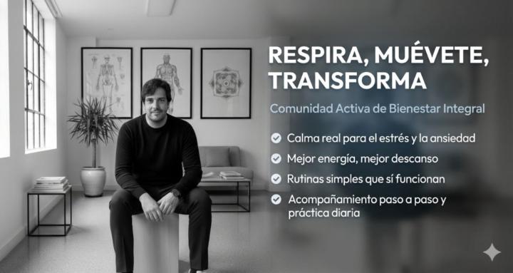 Respira, Muévete, Transforma.