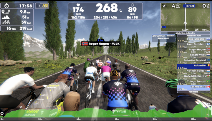 Stealth Training Peaks Virtual Turbo Training Session: Over Unders 10's