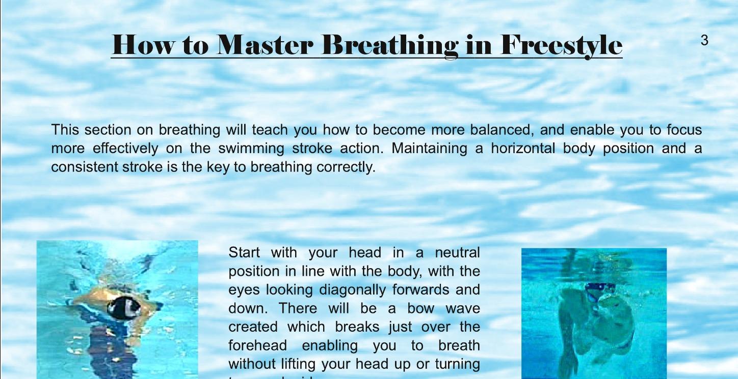 Front Crawl: Mastering Breathing Technique
