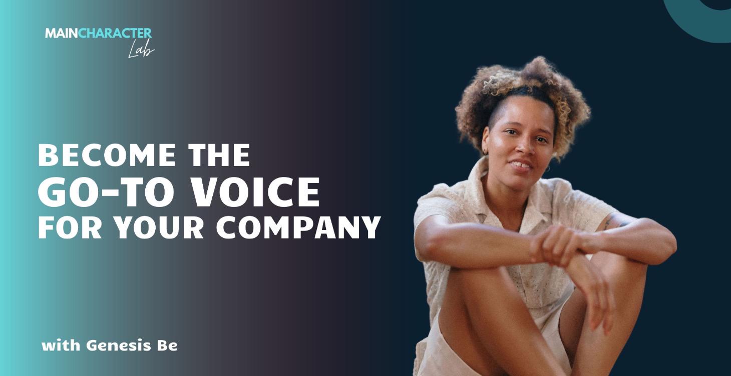 Become The Go-To Voice In Your Company