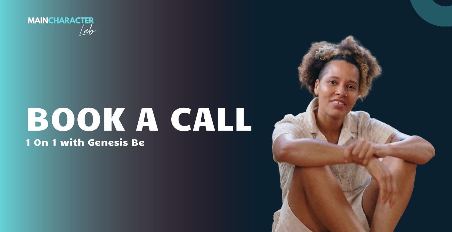 Book A 1 On 1 Call w/ Genesis Be
