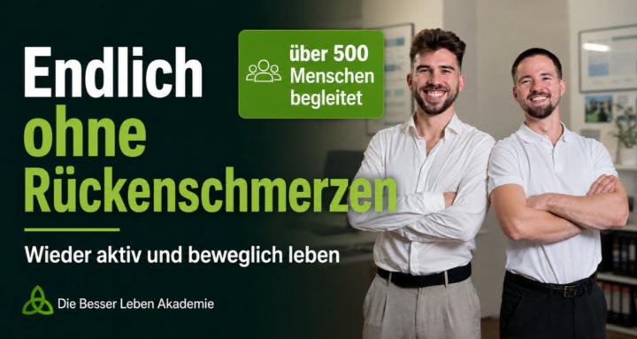 Endlich ohne Rückenschmerzen