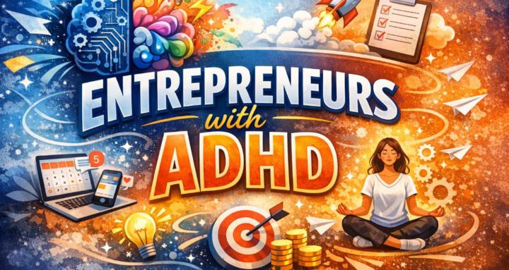 Entrepreneurs with ADHD