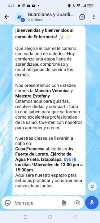 Mis avances de esta semana.