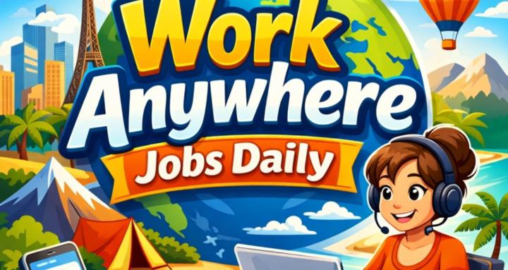 Work Anywhere Jobs Daily