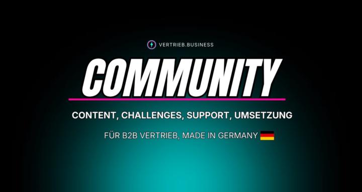 Vertrieb Business Community