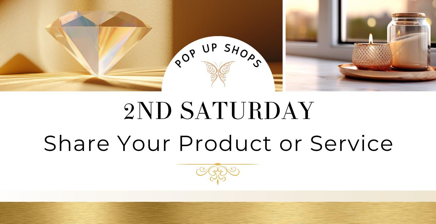 2nd Saturday Pop Up Shops