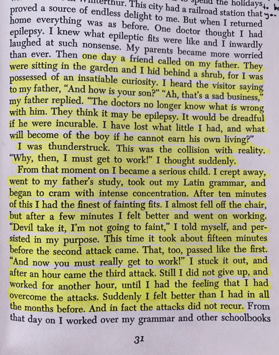 Stumbled upon this in Carl Jung's Autobiography and it's fascinating