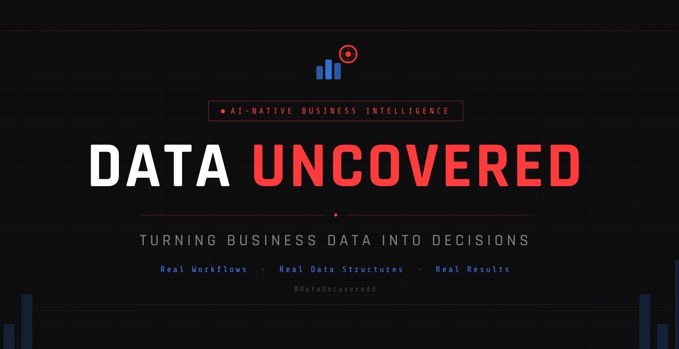 Welcome to Data Uncovered