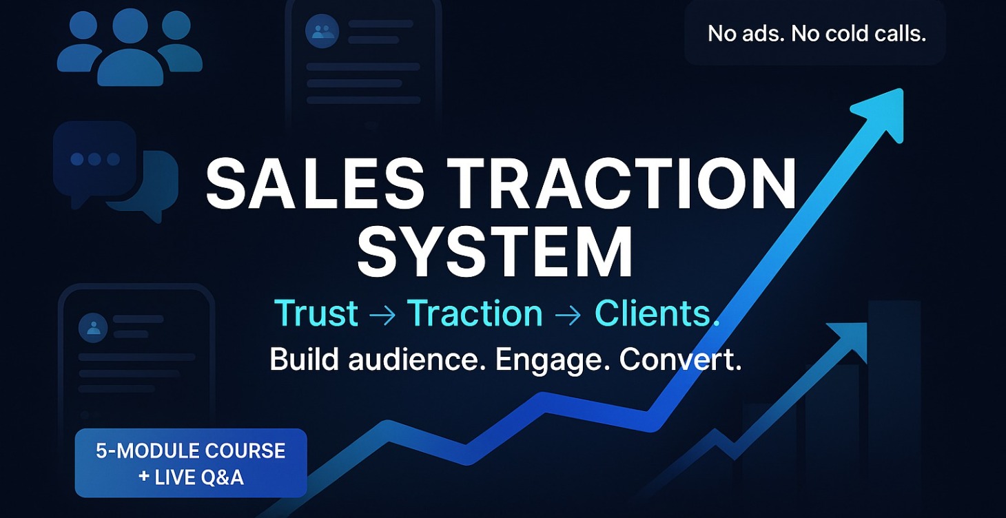 Sales Traction System