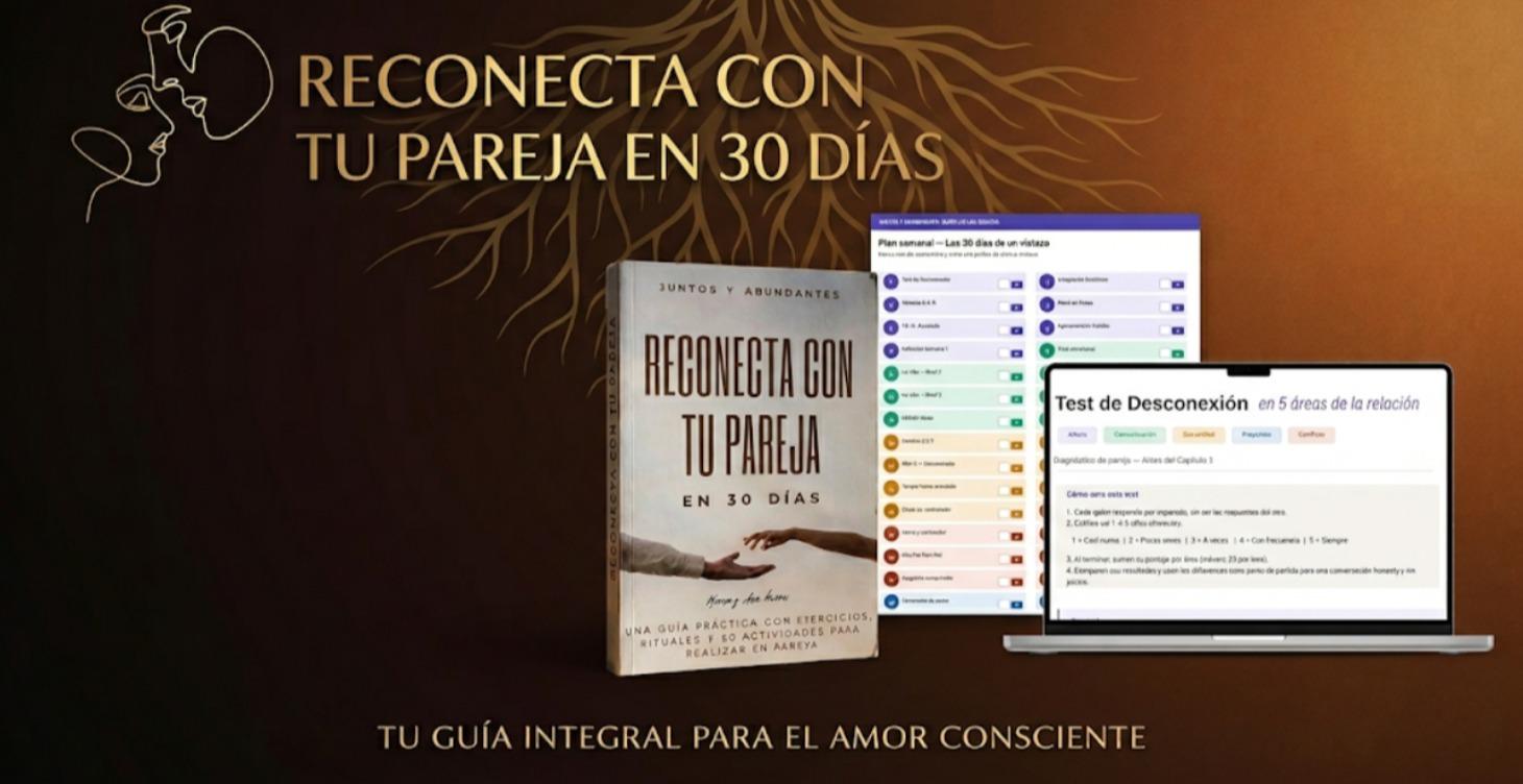 Libro "Reconecta con tu pareja en 30 días"