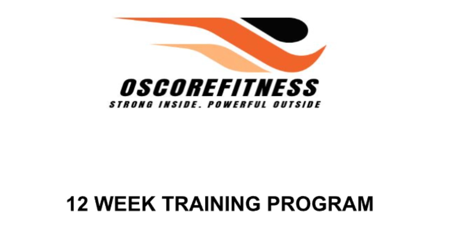 4 WEEK TRAINING PROGRAM