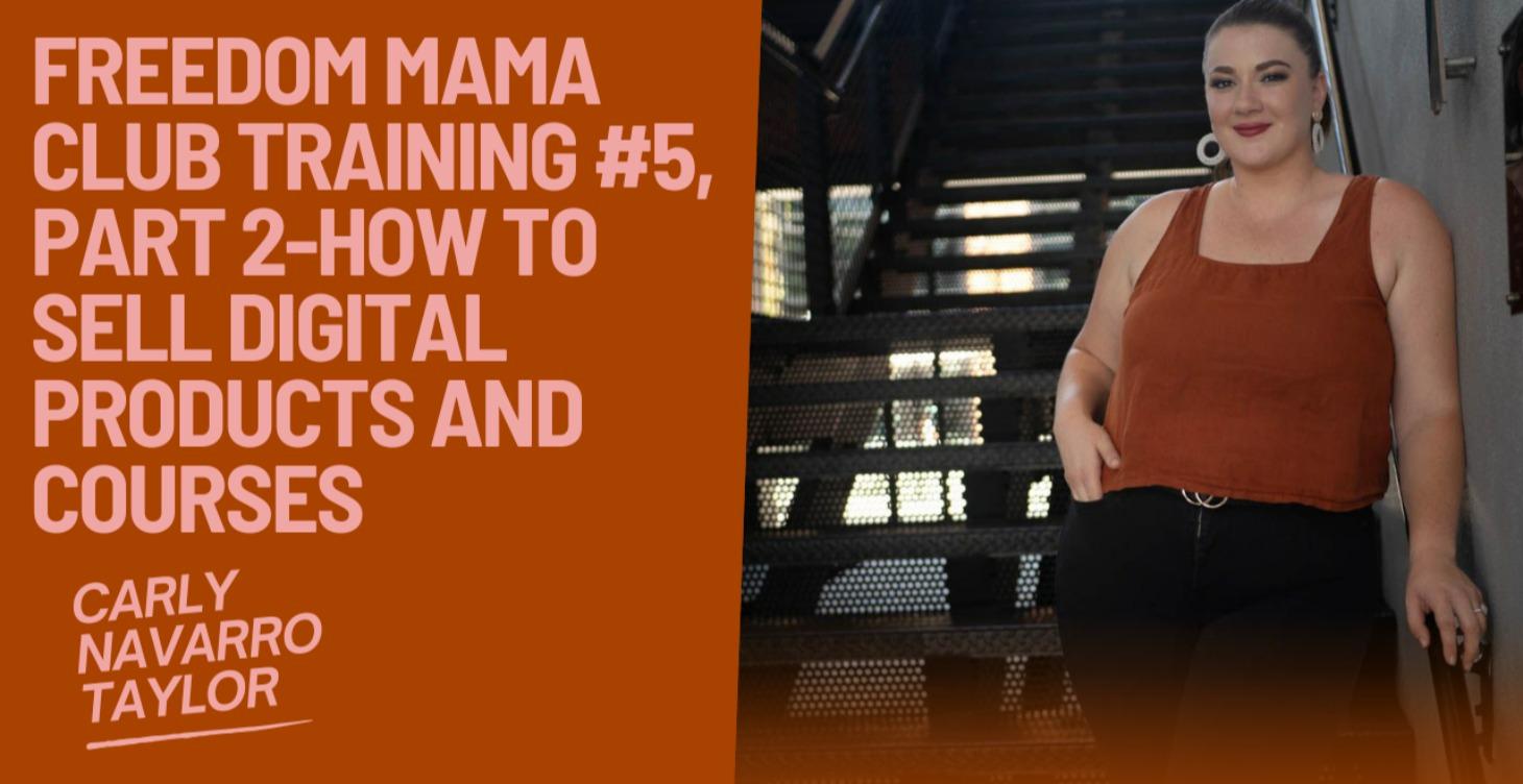 Training #5 Part 2 Digital Marketing-how to sell