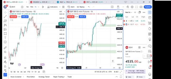 Can't figure out how to zoom out on trading view