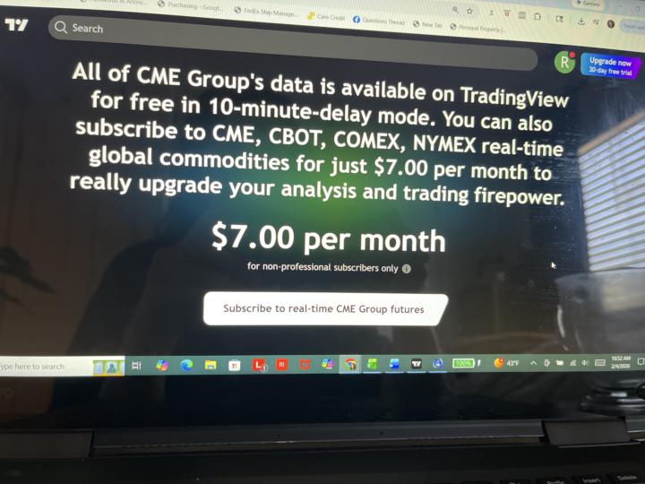 Trouble signing up for CME