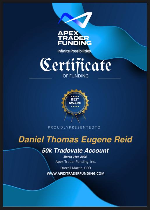 Passed 1st EV account