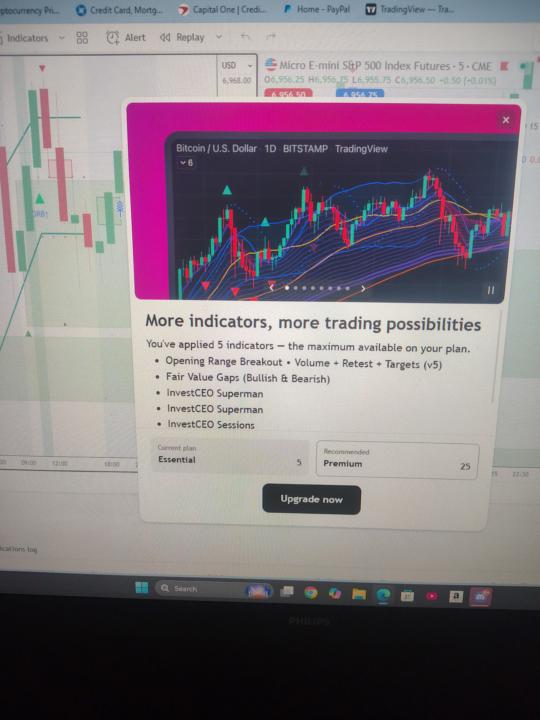 Trading view indicator issue