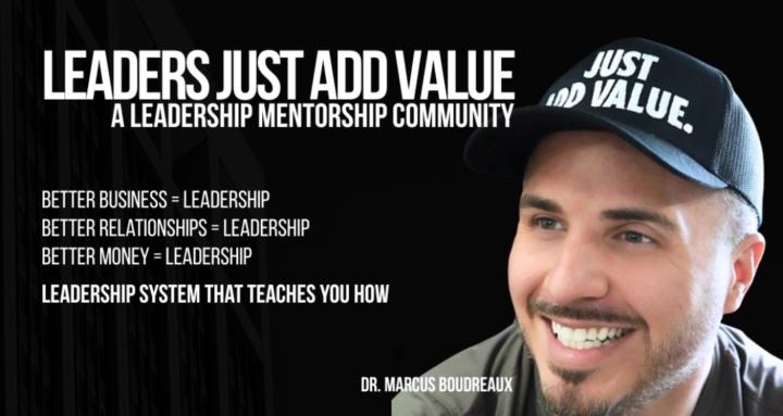 Leaders Just Add Value