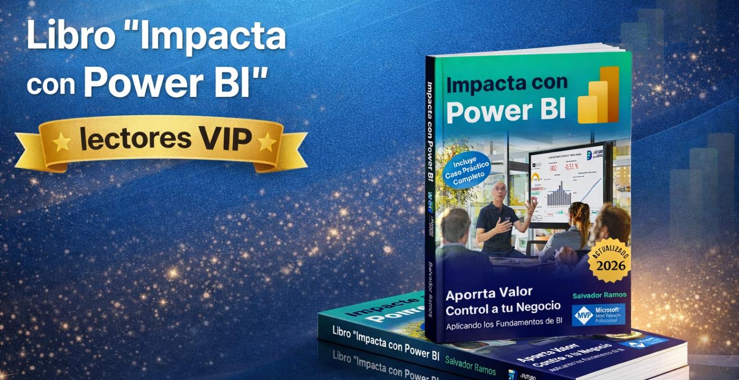 Libro "Impacta con Power BI" · lectores VIP