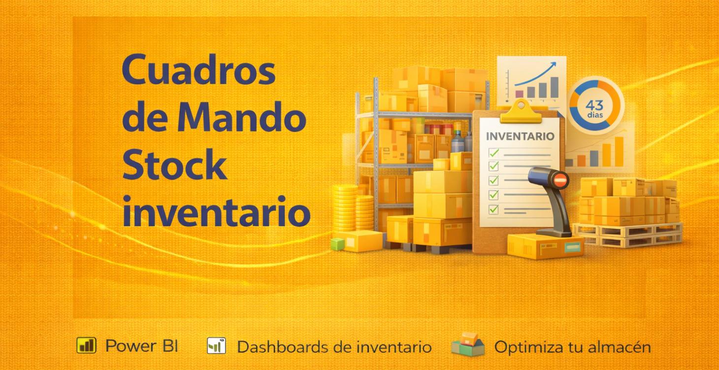 Cuadros de Mando · Stock - inventario
