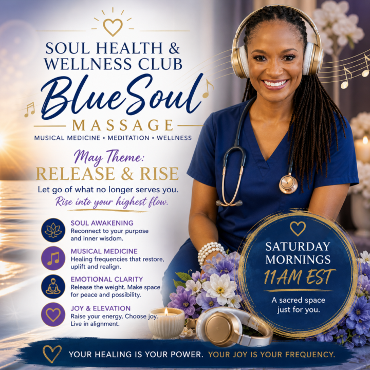 ⭐Join me today for the BlueSoul Massage🙌 @ 11:30am