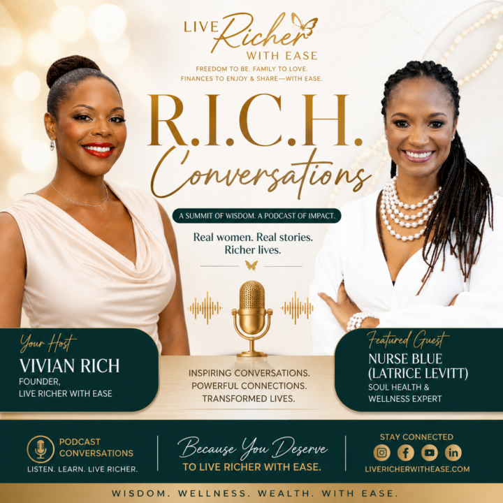⭐Join us for a Rich Conversation Today  @ 1:30pm EST