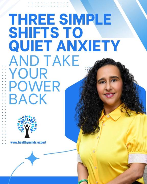 Ready to Release Anxiety and Welcome In Peace? If so, join me for a free 1 hour Webinar where you will learn 3 simple shifts to quiet anxiety and take your power back. Register now -link below. 🥰🙏🏽
