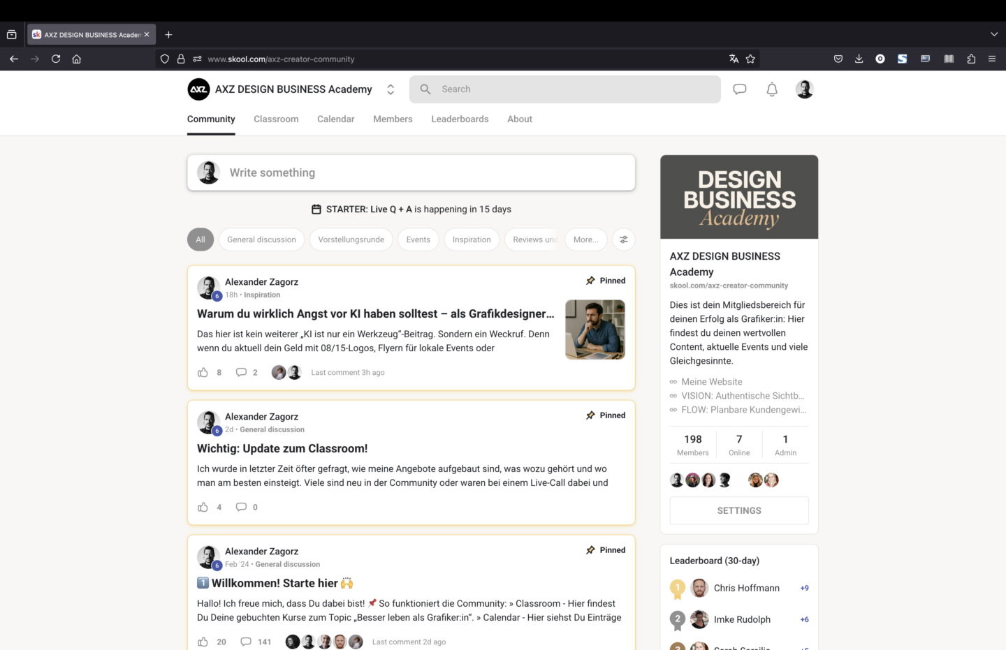 AXZ DESIGN BUSINESS Academy