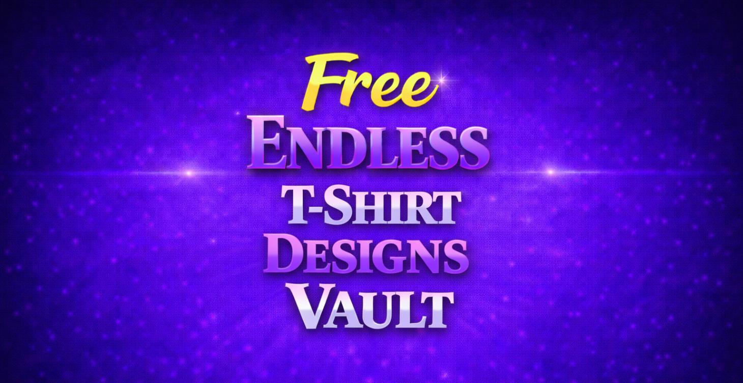 Free Endless T-Shirt Designs Vault