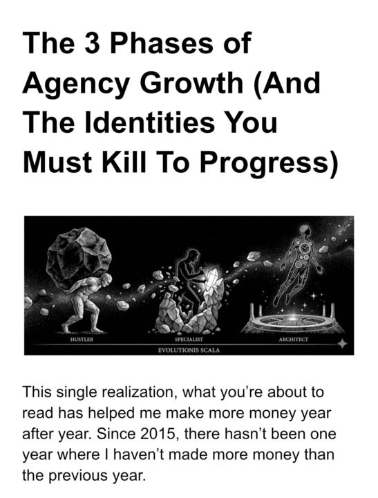 I’ve made more money every year… here’s how 