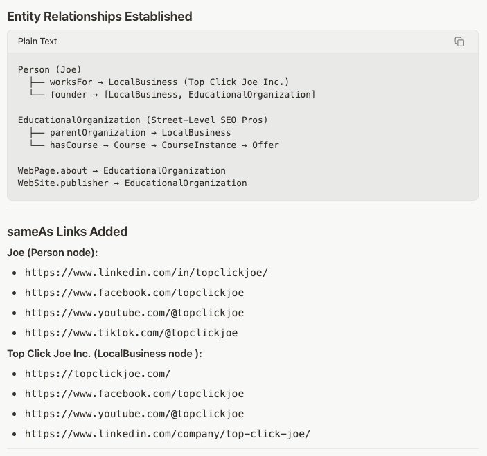 Homepage Schema Overhaul — Audit Report