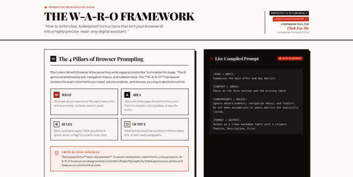 THE W-A-R-O FRAMEWORK