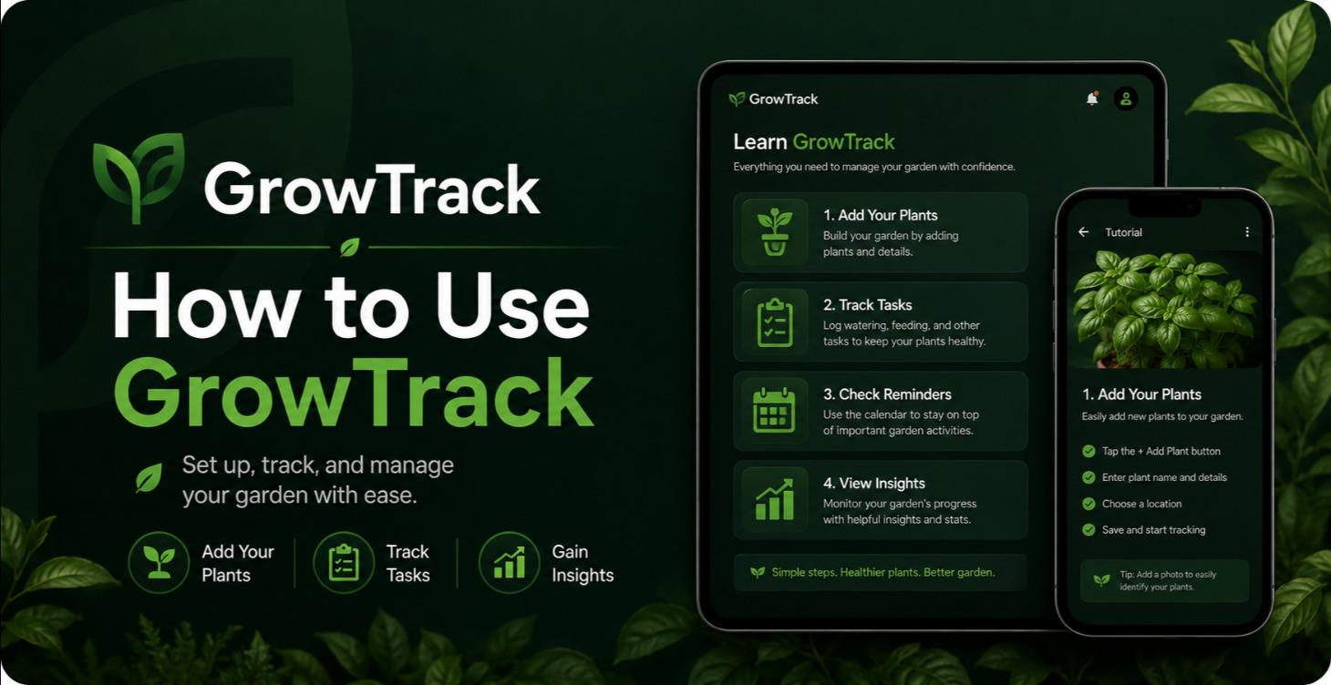 How To Use GrowTrack